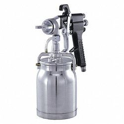 Campbell Hausfeld Spray Gun,3.8cfm,32fl oz Cup,1.8mmNozzle DH650001AV