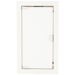 Buena Fire Extinguisher Cabinet,White,Steel 7108-A-18-VB