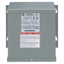 Square D Transformer,120/240VAC,12/24VAC,1.5kVA  1.5S43F