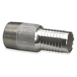 Manufacturer Varies Barbed Hose Fitting,Hose ID 4",NPT 3LZ99