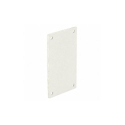 Wiegmann Wireway,Panel Adapter,6x6 Sq In,Gray  PA0606