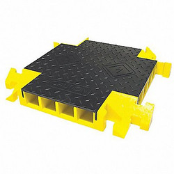 Checkers Cable Protector 4-Way,4 Channels,2 ft. BB4X-300GM-B/Y
