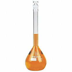 Sibata Volumetric Flask,2 L,395 mm H,PK2 2306A-2000