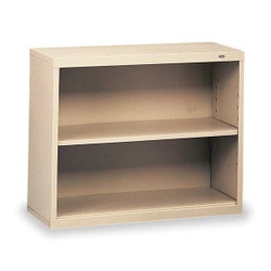 Tennsco Bookcase,28 in H,Champagne B-30CP
