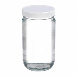 Wheaton Jar,1 L,170 mm H,Amber,PK12 W216907