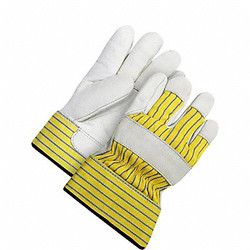 Bdg Leather Gloves,Safety Cuff,XL 40-9-173PL-XL