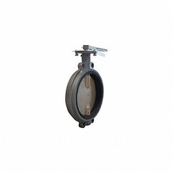 Milwaukee Valve Butterfly Valve,Wafer,2 In,Cast Iron CW223E 2