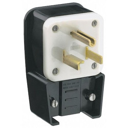 Leviton Agl Strt Blade Plug,Blk,30 A,Stnd,5-30P 9530-P