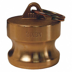 Dixon Dust Plug,Type DP,Forged Brass,3/4" G75-DP-BR