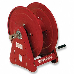Reelcraft Hand Crank Hose Reel,100 ft,3/8" ID,Red CA38106 M
