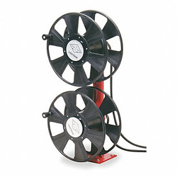 Reelcraft Cable Reel, Dual Vertical, Hand Crank  T-2464-0