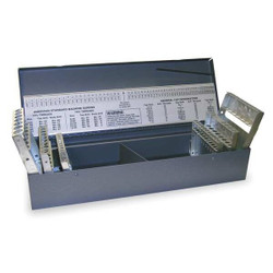 Chicago-Latrobe Drill Bit Case,Jobber Length,115pc 57810