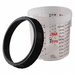 3m Midi Cup Liner,13.5 oz. Size,Plastic,PK2 16122
