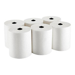 Georgia-Pacific Paper Towel Roll,Continuous,White,PK6  89430