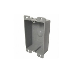 Cantex Electrical Box,Square,PVC EZ08SF