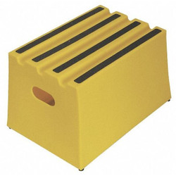 Dpi Step Stand,1 Step,Polyethylene,Yellow ST18-14