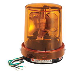 Vitalite Warning Light,Amber,LED,5-1/8" D  121SLED-120A-M1