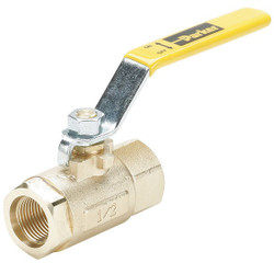 Sim Supply Ball Valve,1 in,Inline,Brass  XV506P-16