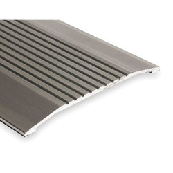 National Guard Saddle Threshold,Fluted Top,4 ft.,Alum 427-4