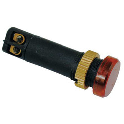 Dayton Raised Panel Light, Amber, 240 V AC/DC 22NY97