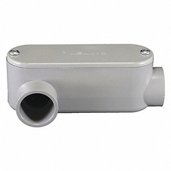 Cantex Conduit Outlet Body,PVC,Trade Size 1in 5133652