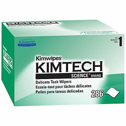 Kimberly-Clark Professional Dry Wipe,4-1/2" x 8-1/2",White,PK60 34155