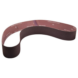 Norton Abrasives Sanding Belt,60 in L,2 1/2 in W,100 G 78072721585