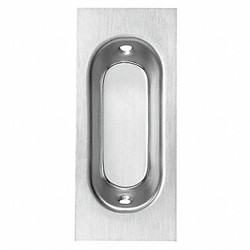 Rockwood Recessed Pull Handle,Clips/Fasteners 870.32D