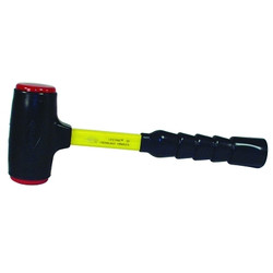 Extreme Power Drive Dead-Blow Hammers, 2 lb Head, 13 3/4 in Handle, Yellow