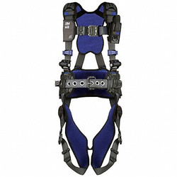 3m Dbi-Sala Harness,XL,Gray,Quick-Connect,Polyester 1113199
