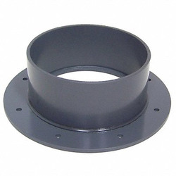Plastic Supply Flange,16" Duct Size PVCF16
