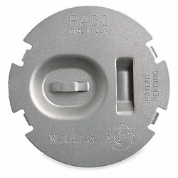 Raco Electrical Box Cover,Round,Flat 700F