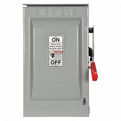 Siemens Safety Switch,240VAC,2PST,60 Amps AC HF222NR