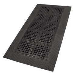 Notrax Drainage Mat,Black,3 ft.x5 ft. 620S0035BL