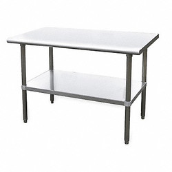 Manufacturer Varies Fixed Work Table,SS,72" W,30" D 4UEJ8