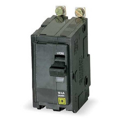 Square D Circuit Breaker,15A,Bolt On,120/240V,2P QOB215HID