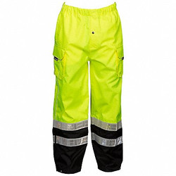 Kishigo Rain Pants,Class E,Yellow/Green,L/XL RWP106-L-XL