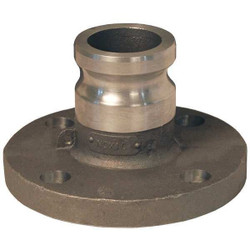 Dixon Cam and Groove Adapter,2",Aluminum 200-AL-AL
