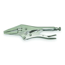 Westward Locking Plier,Plain Grip,9" L 1ECF3