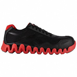 Reebok Athletic Shoe,W,10 1/2,Black,PR RB3016