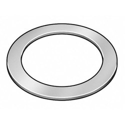 Precision Brand Arbor Shim,Steel,0.125 in Thk,PK10 25319