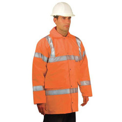 Occunomix 5-In-1 Parka,Men's,Hi-Vis Orange,2XL LUX-TJFS-O2X