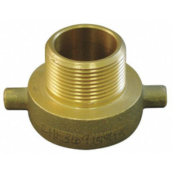 Moon American Fire Hose Adapter,Straight,NPSHxNH 369-1521011