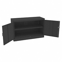 Tennsco Storage Cabinet,30"x48"x18",Black,1Shlv J1830SUBK