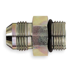 Airway Male Connector,37 deg,Tube x O-Ring Boss 6400-0808SS