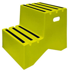 Dpi Step Stand,2 Steps,Polyethylene,Yellow ST217-14