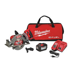 Milwaukee Tool Circular Saw Kit,7-1/4" Blade dia.,18VDC 2830-21HD