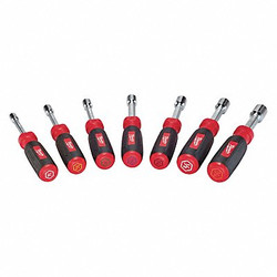 Milwaukee Tool Hollow Shank Nut Driver Set  48-22-2407