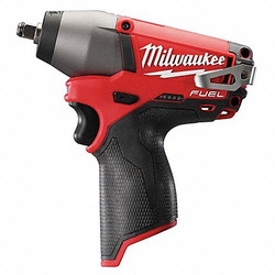 Milwaukee Tool Impact Wrench,Cordless,Compact,12VDC 2454-20