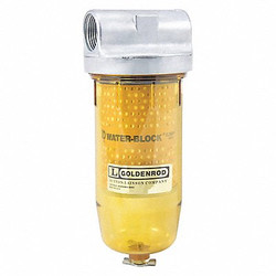 Goldenrod Fuel Filter,4-5/16 x 9-1/2 In 496